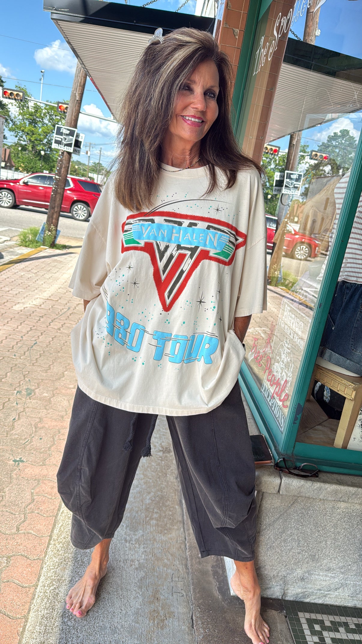 Van Halen 1980 Tour Oversized Tee
