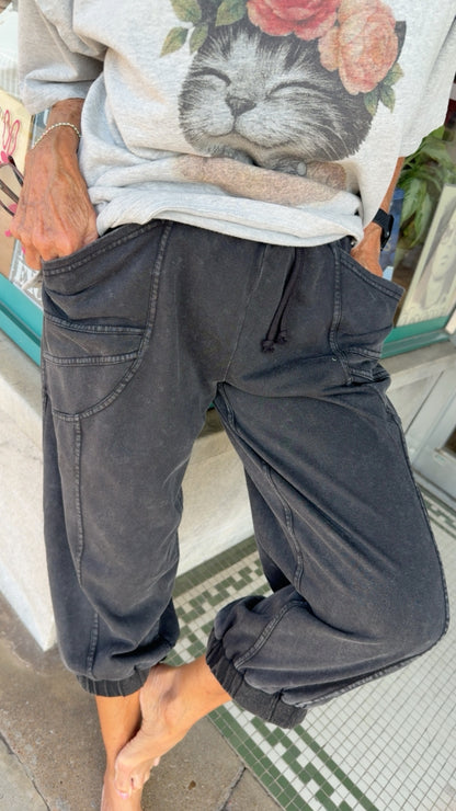 The Cloud Nine Garment Washed Joggers