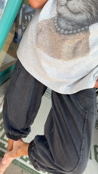 The Cloud Nine Garment Washed Joggers
