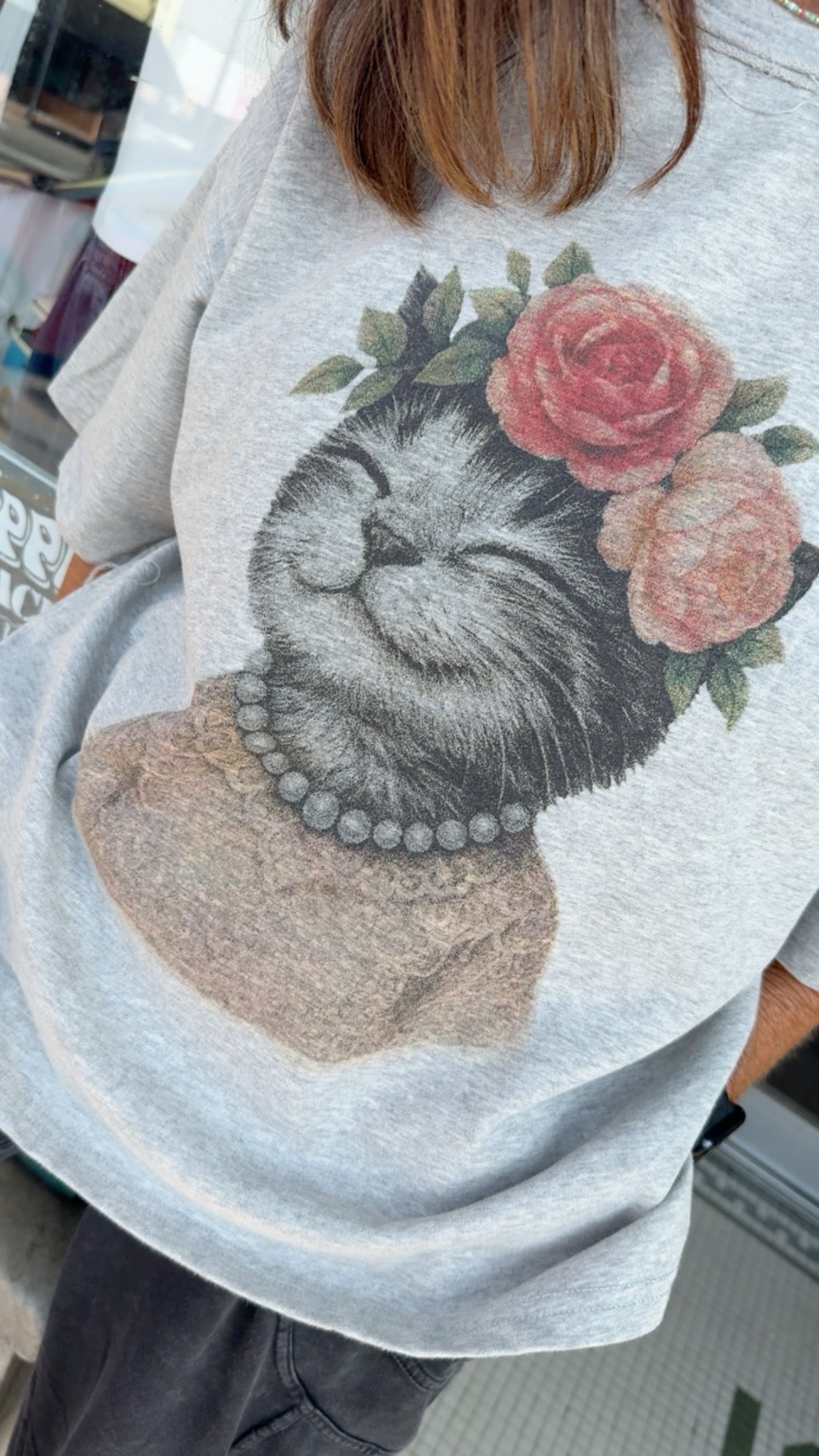 The Crowned Kitty Graphic Top