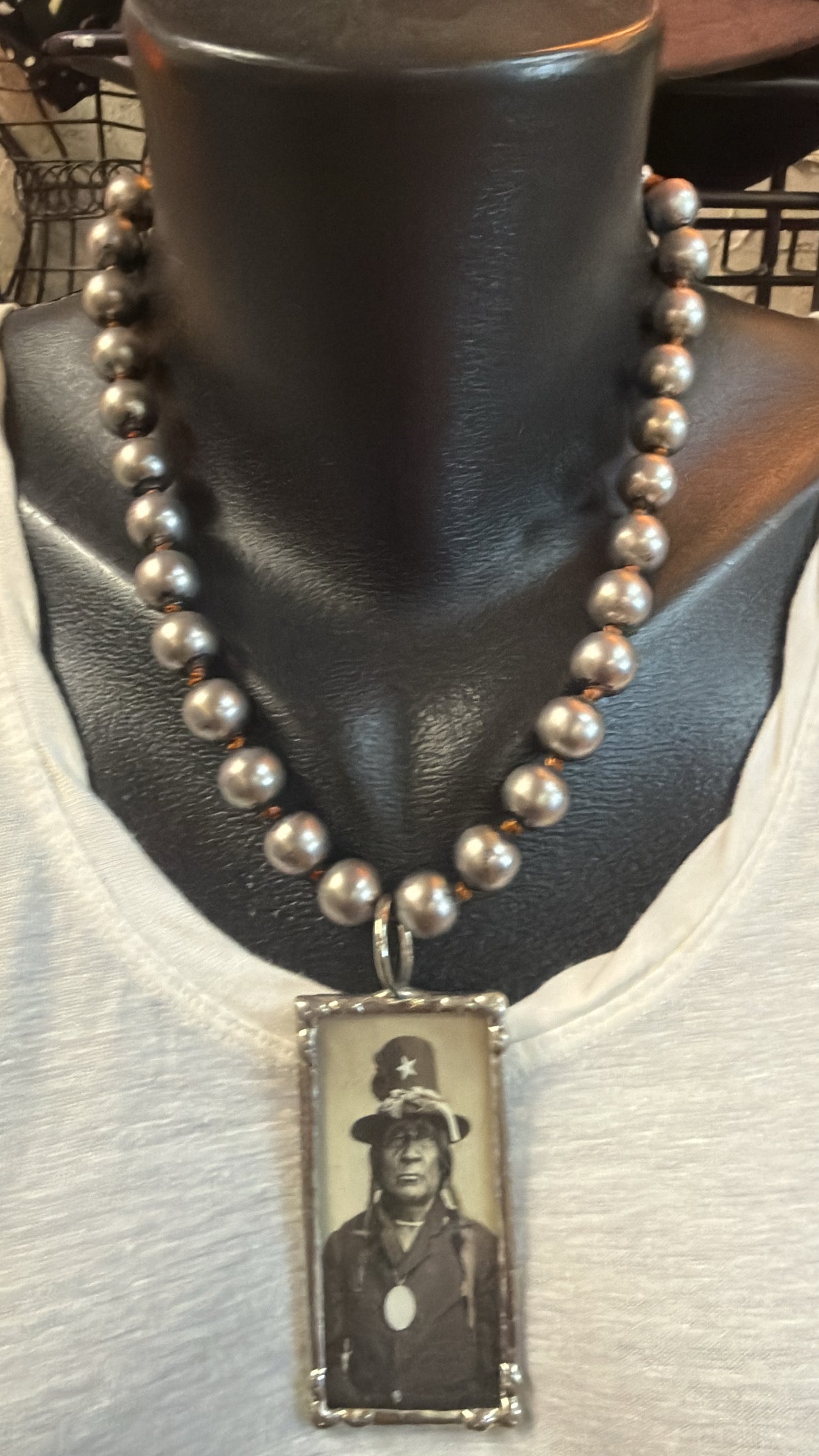 Old Soul Portrait Necklace
