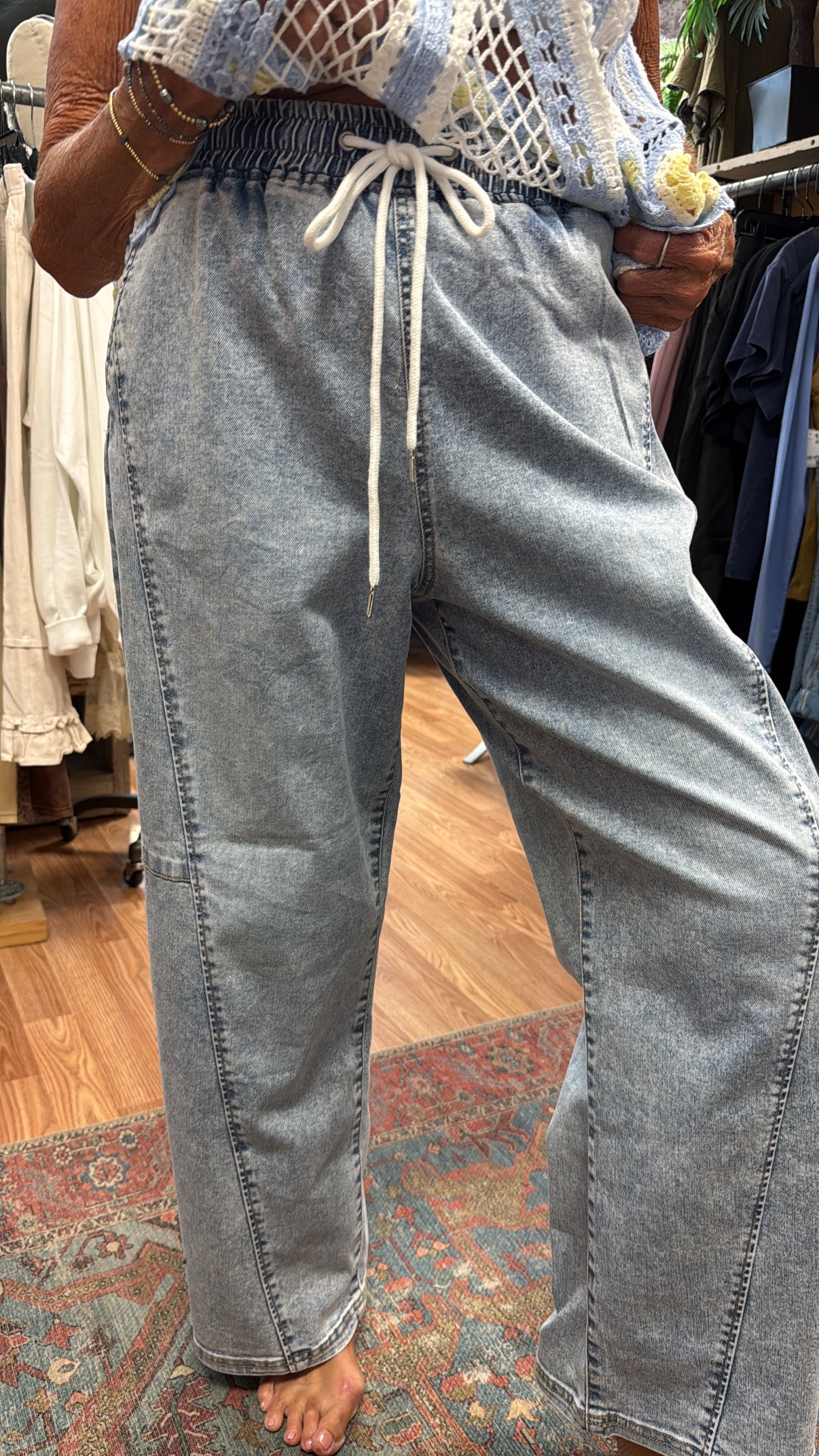 The Easy Rider Barrel Jeans