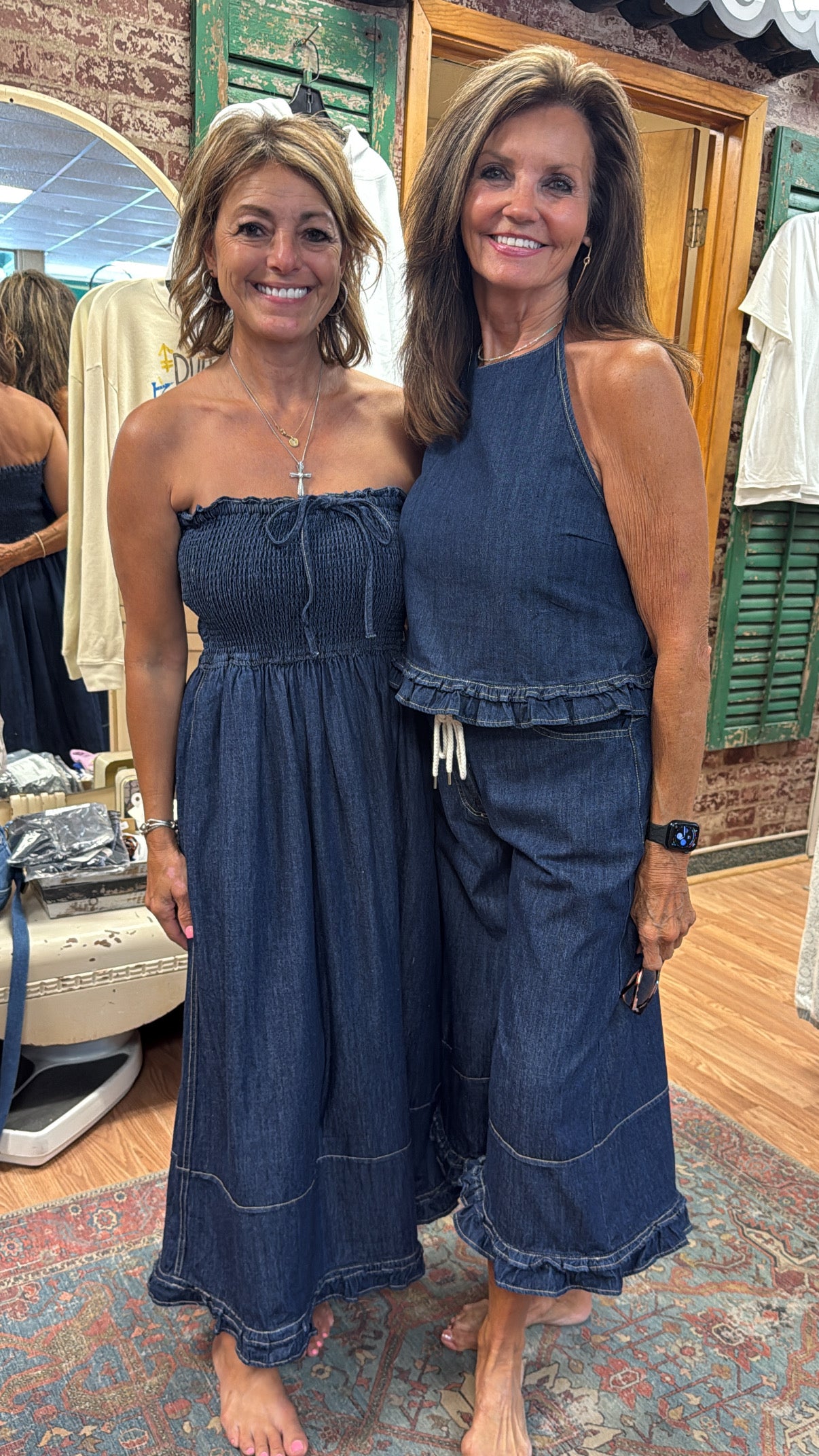 The Blue Jean Belle Halter Set