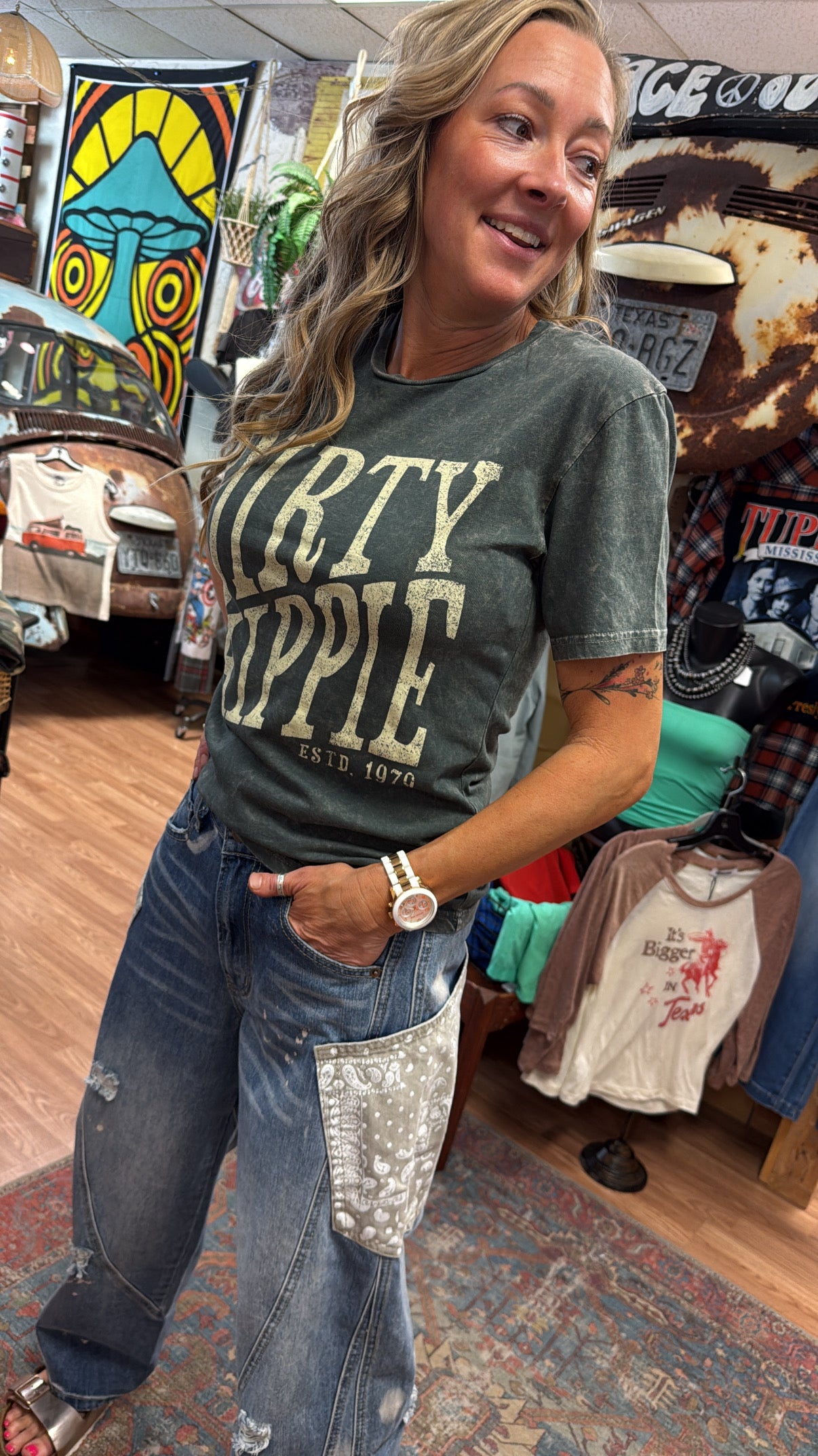 The Dirty Hippie Denim Styled Outfit