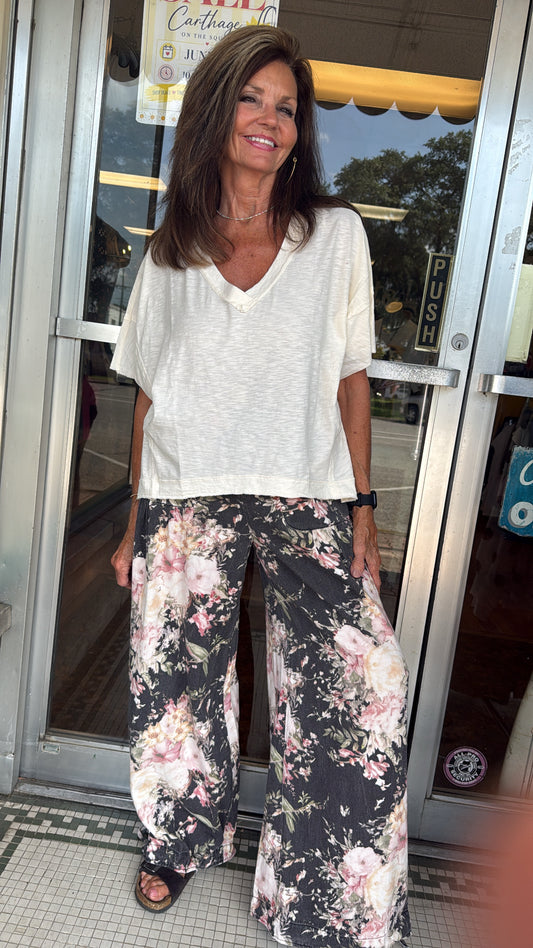 The Midnight Garden Balloon Pants