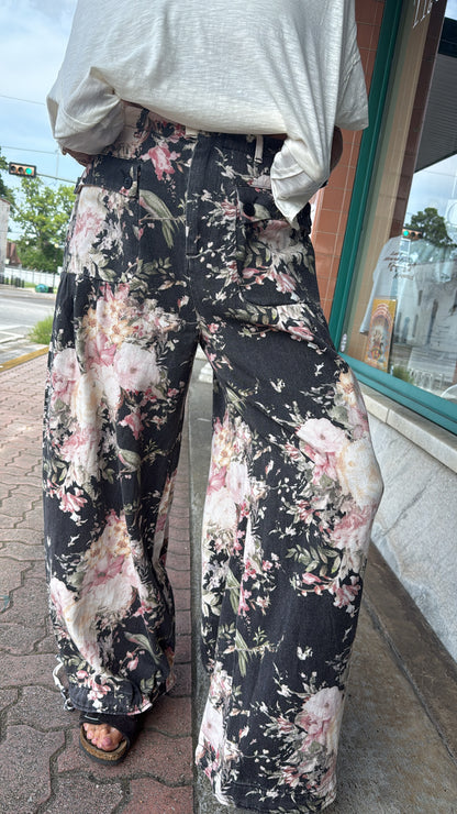 The Midnight Garden Balloon Pants