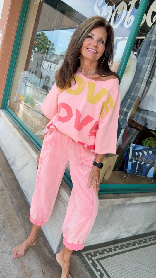 The Love Loud Cotton Tee