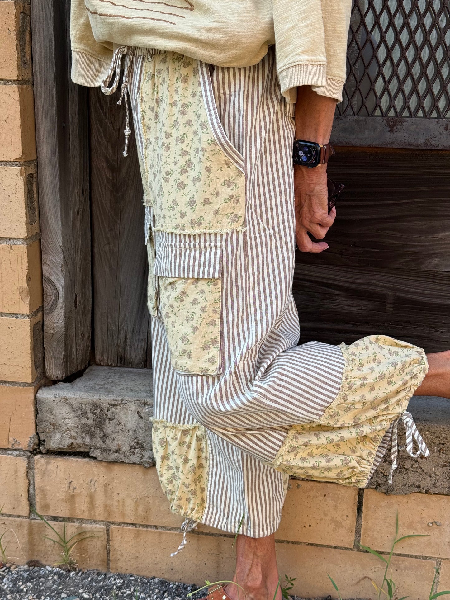 Patchwork Prairie Cargo Pants