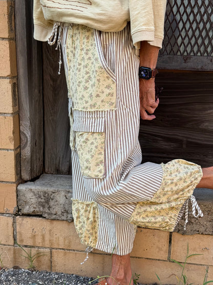 Patchwork Prairie Cargo Pants
