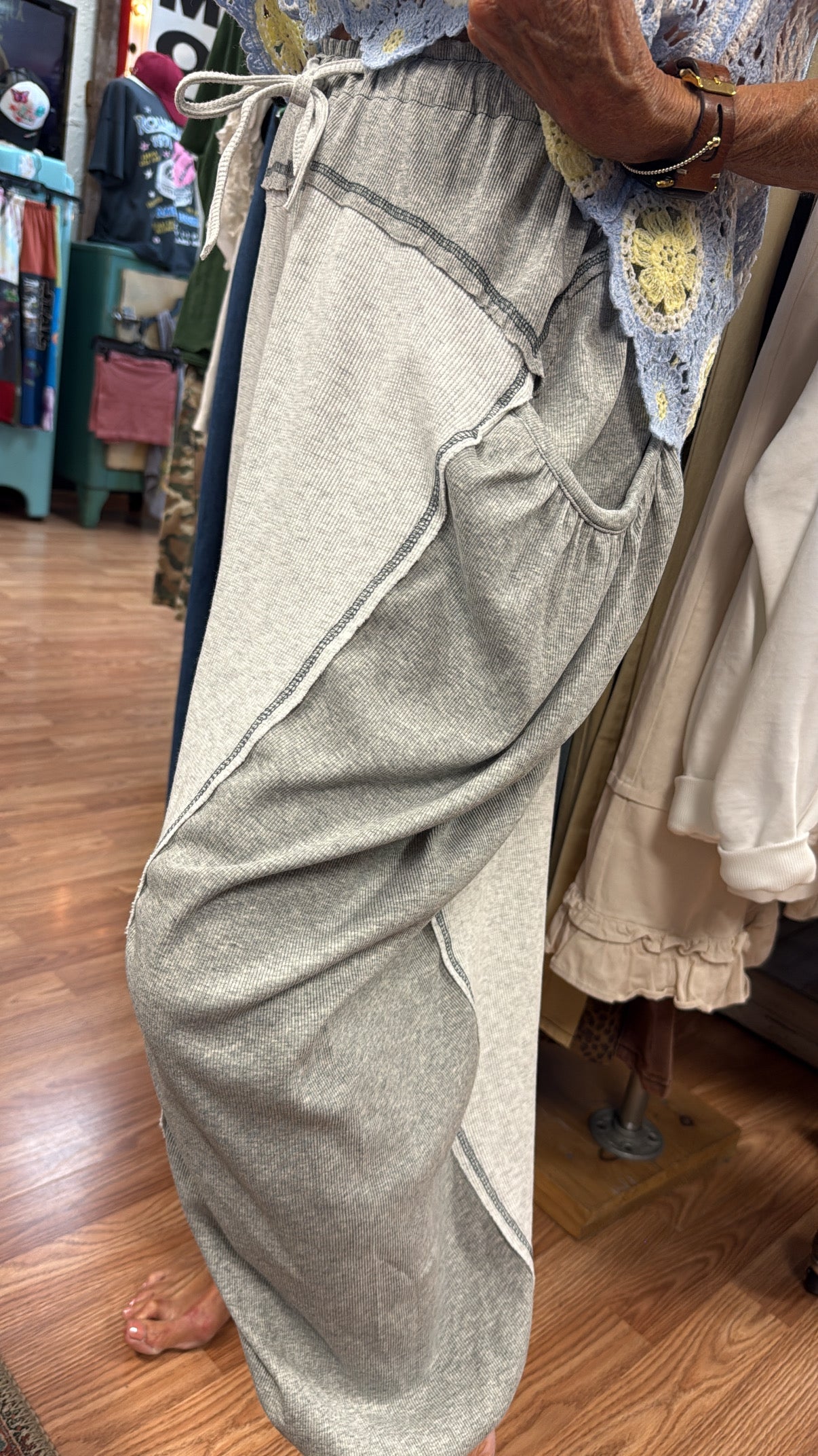 The Driftwood Thermal Gauze Pants
