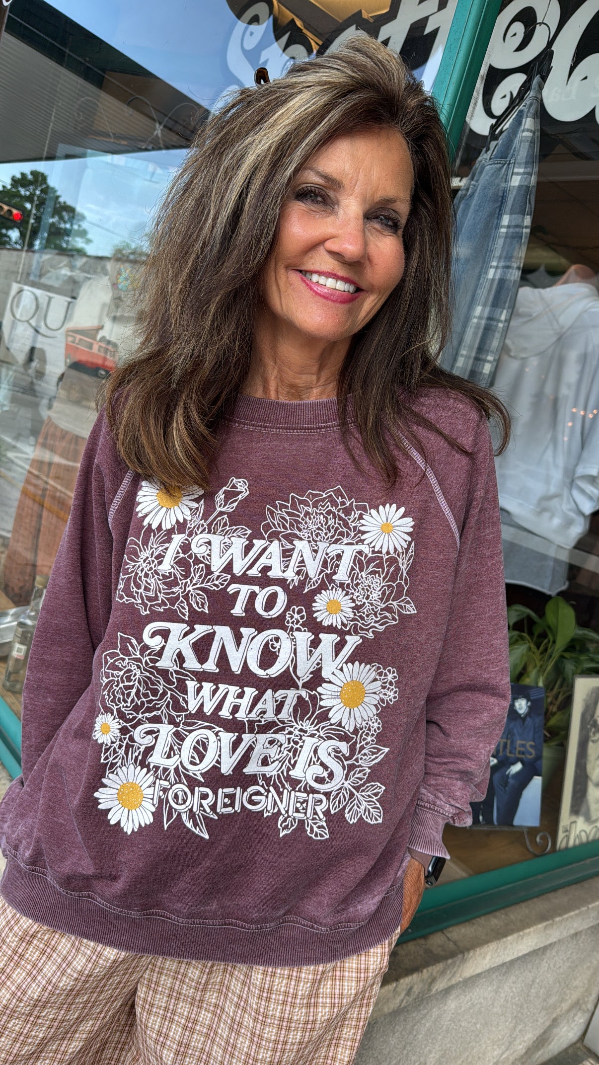 The Love Language Foreigner Sweatshirt