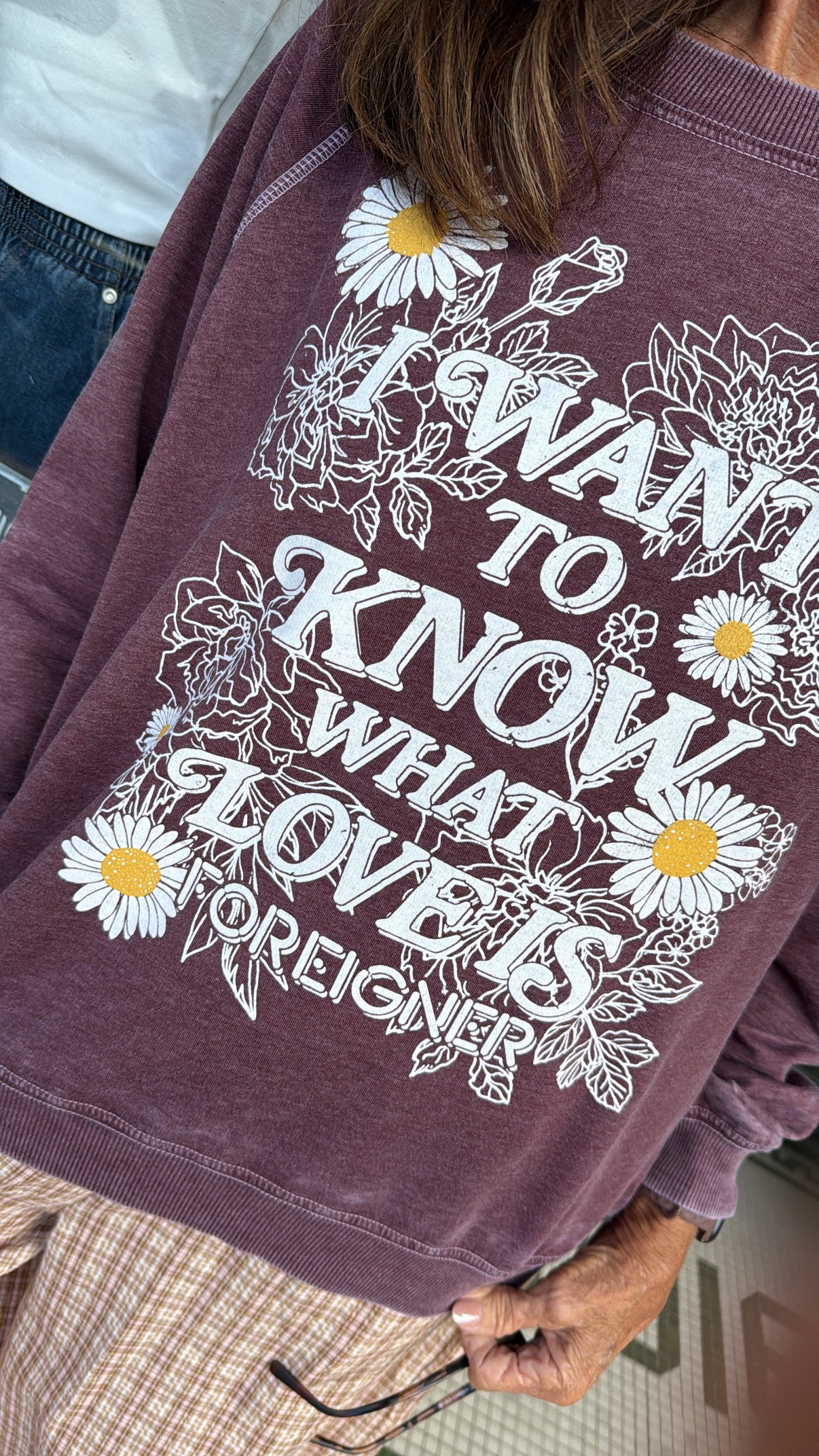 The Love Language Foreigner Sweatshirt